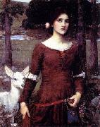John William Waterhouse The Lady Clare Sweden oil painting artist